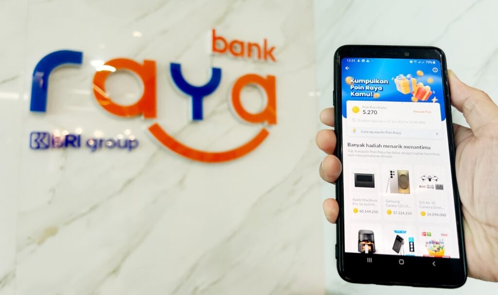 Portal Berita Indonesia dan Dunia Terkini Hari Ini, Update Harian Terbaru, Terlengkap, Tajam, Aktual dan Berimbang. Bank Raya Hadirkan “Raya Poin” di Raya App, Ajak Masyarakat Gencar Menabung dan Transaksi Keuangan - Teropong Rakyat