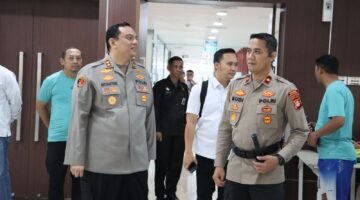 Sinergi dan Semangat Bhayangkara: Polres Pelabuhan Tanjung Priok Gelar Lomba Tenis Meja HUT ke-79