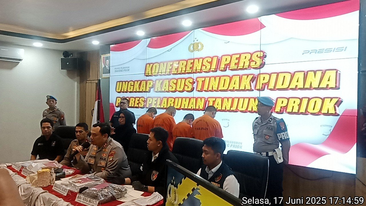 Polres Pelabuhan Tanjung Priok Ungkap Sindikat Pemalsuan Materai dan Buku Nikah, Negara Dirugikan Miliaran Rupiah