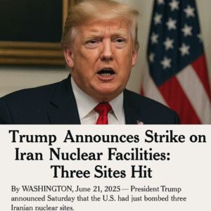 Breaking News! Amerika Resmi Boombardir Iran! Trump Umumkan Serangan ke Fasilitas Nuklir Iran: Tiga Lokasi Dihantam, Fordow Alami Kerusakan Terparah - Teropongrakyat.co