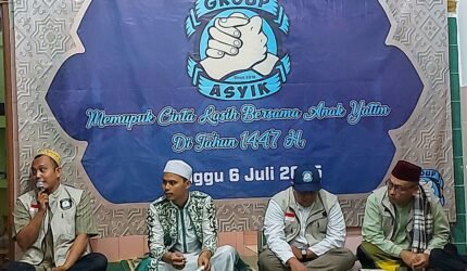 Dalam Rangka Memperingati 10 Muharam  Tahun 1447 Hijriah, Komunitas Grup Asik Berbagi Kebahagiaan Bersama Yatim Piatu - Teropong Rakyat