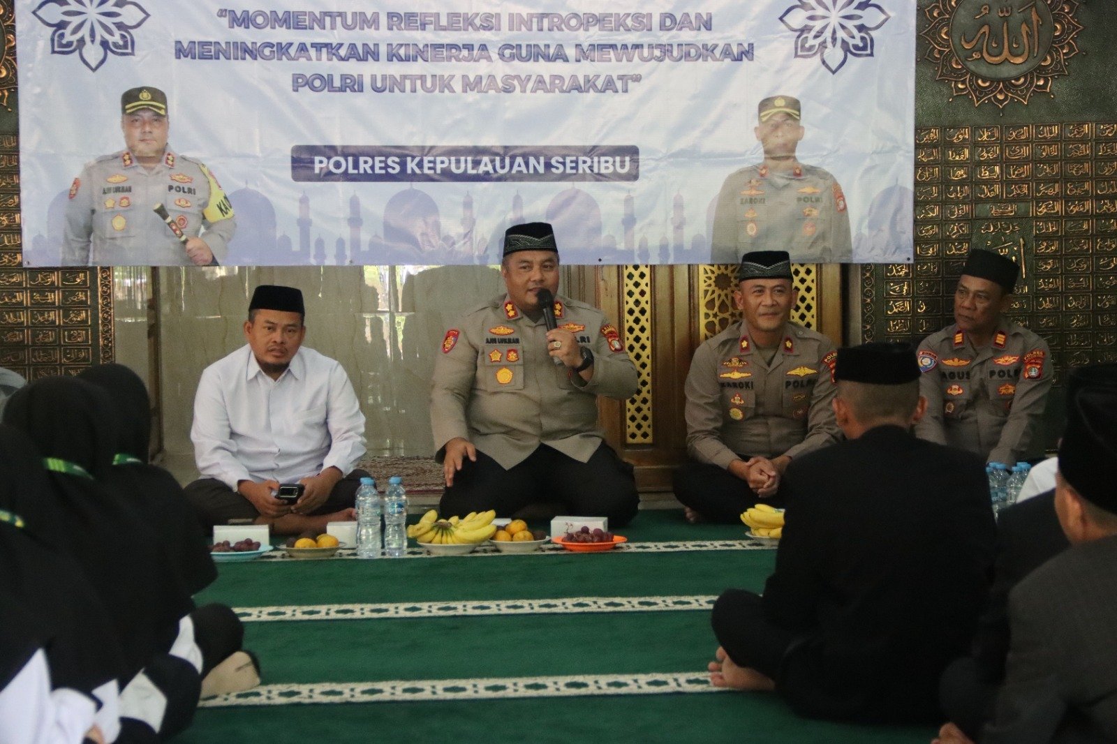 Tasyakuran dan Doa Bersama Polres Kepulauan Seribu Sambut Tahun Baru Islam 1 Muharram 1447 H