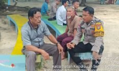 Bhabinkamtibmas Pulau Tidung Sambang Tokoh Masyarakat, Bahas Premanisme dan Himbau Warga Jauhi Judi Online