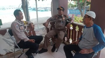Bhabinkamtibmas Pulau Panggang Sambang Tokoh Masyarakat, Bahas Premanisme dan Imbau Warga Jauhi Judi Online