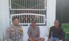 Cegah Premanisme, Bhabinkamtibmas Pulau Lancang Sambang Tokoh Masyarakat Ajak Warga Jaga Kamtibmas