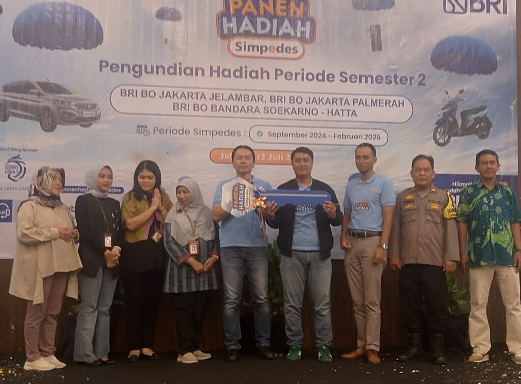 BRI Panen Hadiah Simpedes Semester II 2024: Tiga Kantor Cabang BRI Jakarta Gelar Pengundian Akbar - Teropong Rakyat