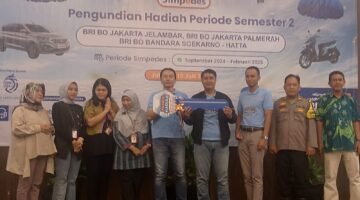 BRI Panen Hadiah Simpedes Semester II 2024: Tiga Kantor Cabang BRI Jakarta Gelar Pengundian Akbar