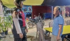 Patroli Malam Perintis Polsek Kepulauan Seribu Selatan Himbau Warga Hindari Judi Online