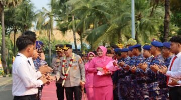 Polres Kepulauan Seribu: Gelar Acara Pisah Sambut AKBP Ajie Lukman Hidayat Resmi Lepas Tugas, AKBP Argadija Putra Siap Pimpin