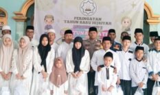 Brigadir Tulus Nugroho Hadiri Peringatan 1 Muharam dan Santunan Yatim Piatu di Pulau Lancang