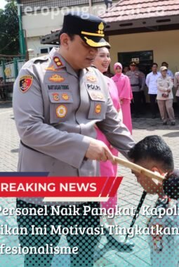 21 Personel Naik Pangkat, Kapolres Priok: Jadikan Ini Motivasi Tingkatkan Profesionalisme