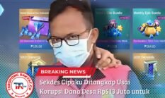 Sekdes Cipaku Ditangkap Usai Korupsi Dana Desa Rp513 Juta untuk Beli Diamond Mobile Legends