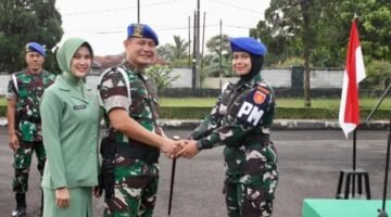 Denpom Divif 1 Kostrad Gelar Korps Praport Pindah Satuan