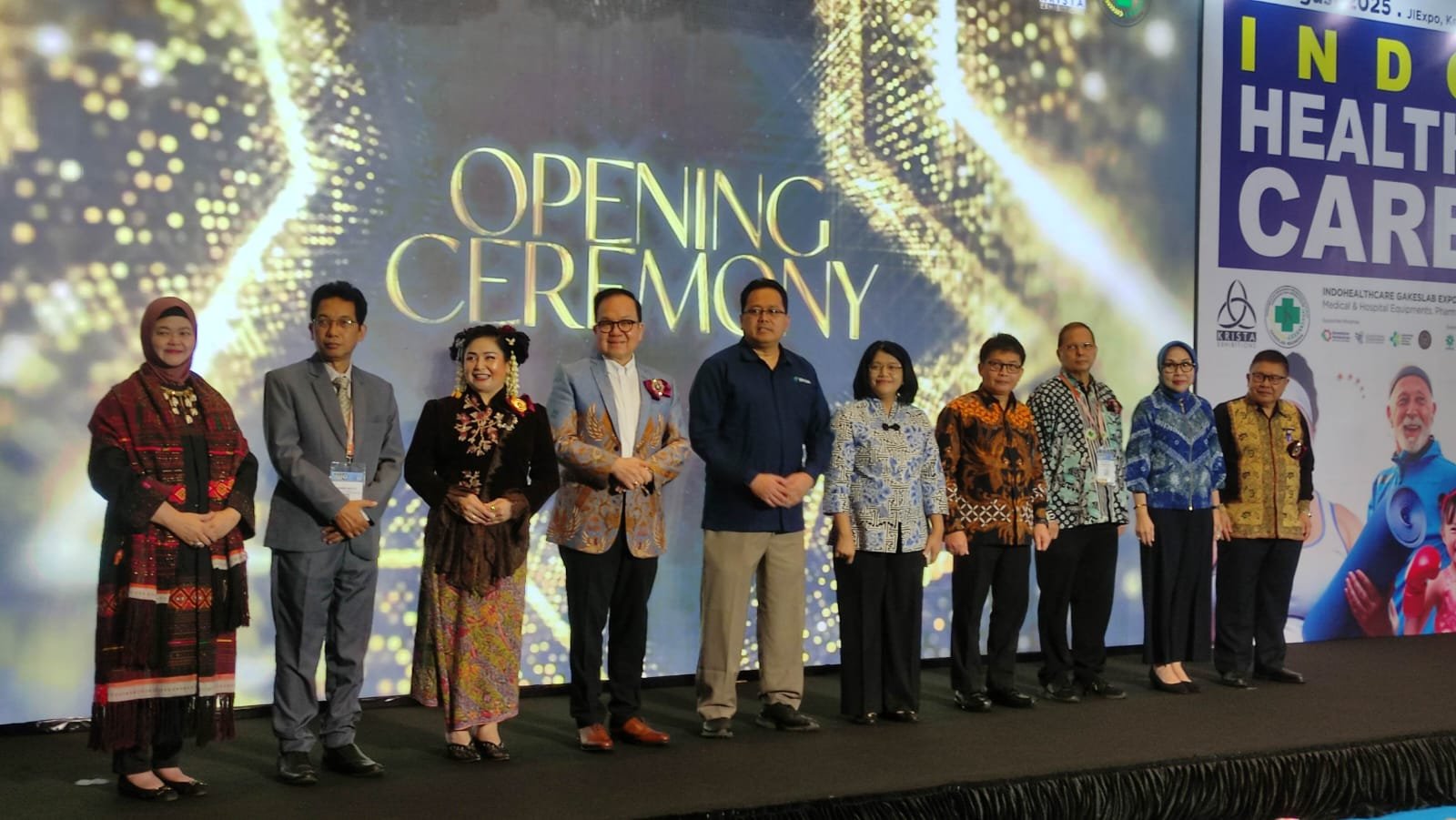 PAMERAN INDOHEALTHCARE GAKESLAB EXPO 2025 OPENING CEREMONY - Teropong Rakyat