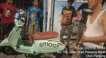 Aksi Heroik Pengurus RT04/08 Utan Panjang Kemayoran Gagalkan Pecobaan Pencurian Motor Listrik