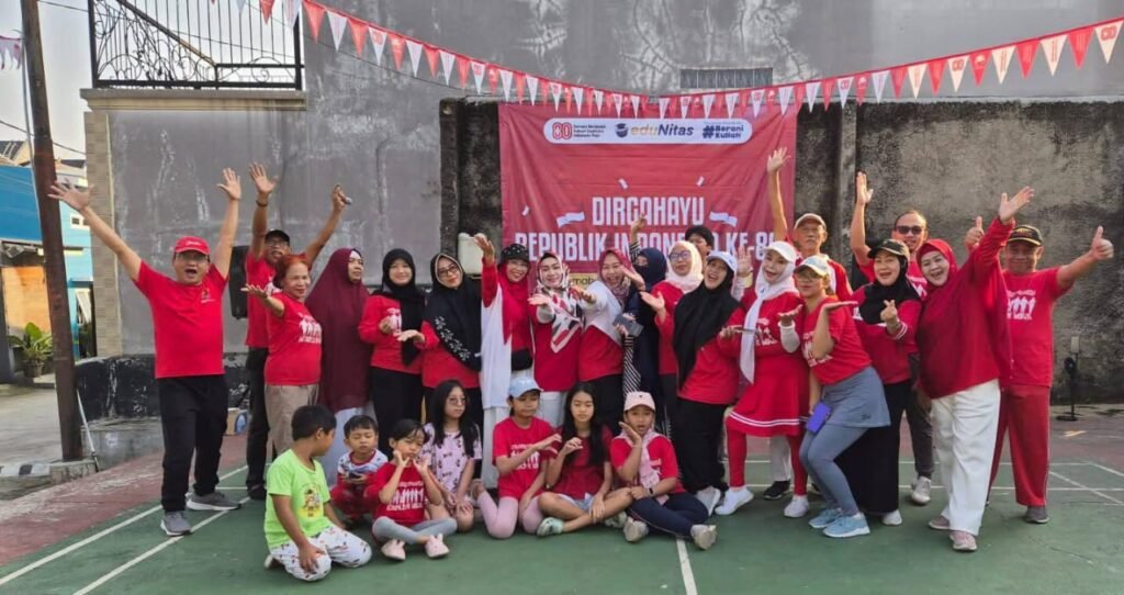 Warga Cluster Dwijaya Cibinong City kabupaten Bogor Rayakan HUT RI ke-80 dengan Meriah dan Penuh Kebersamaan - Teropong Rakyat
