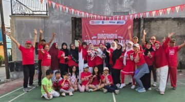 Warga Cluster Dwijaya Cibinong City kabupaten Bogor Rayakan HUT RI ke-80 dengan Meriah dan Penuh Kebersamaan