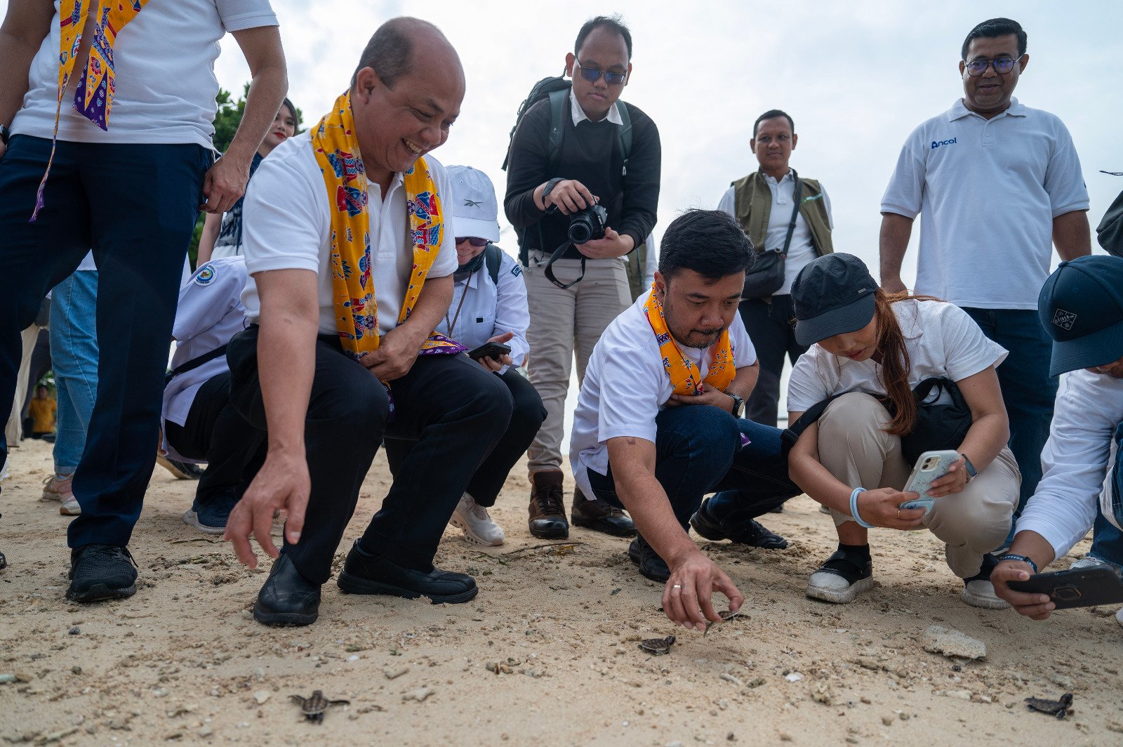 Pelepasliaran Tukik Penyu Sisik di Pulau Bidadari: “Seribu Tukik Sejuta Harapan” - Teropong Rakyat