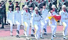 Seorang Paskibra, Dirinya Memberikan Pesan Kepada Rekan Siswa Pelajar di HUT RI ke 80
