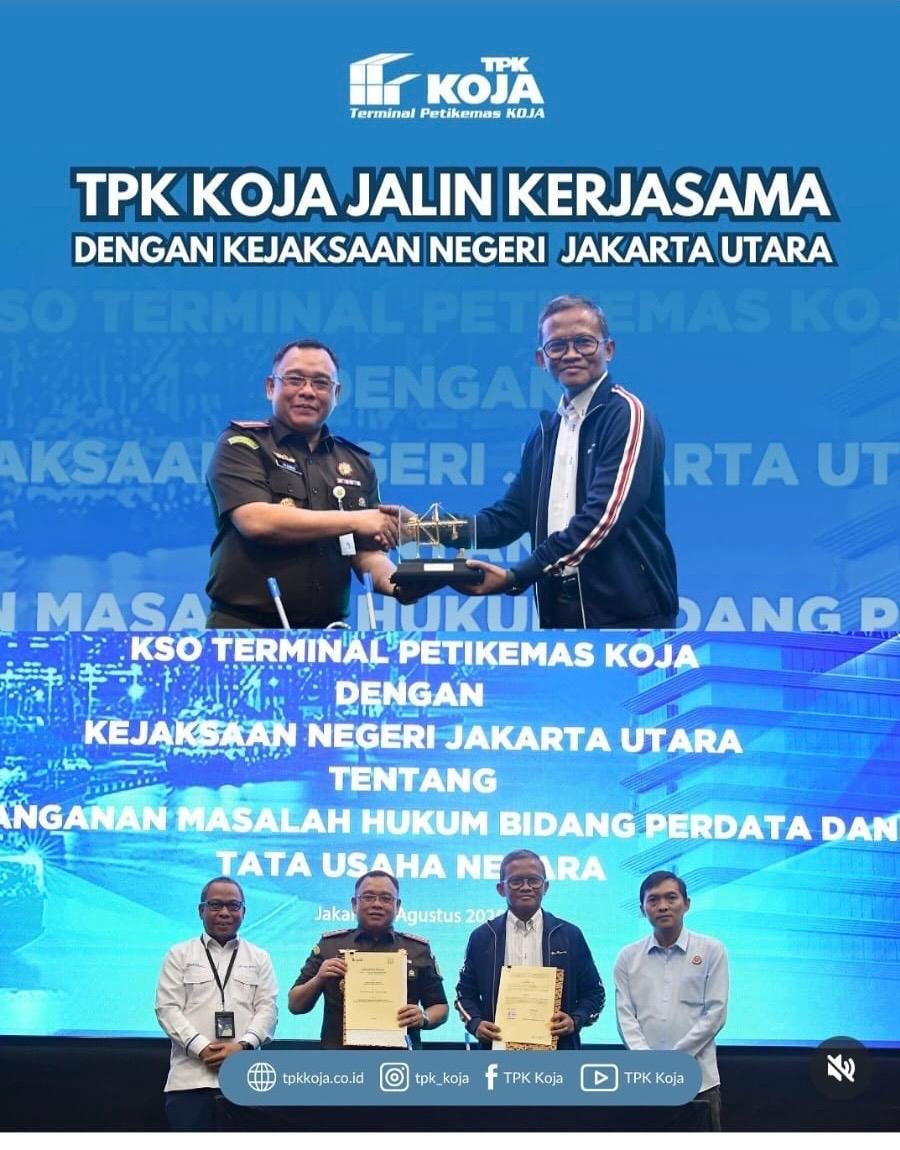 Penandatanganan MoU KSO TPK Koja dan Kejaksaan Negeri Jakarta Utara: Komitmen Bersama dalam Pendampingan Hukum Korporasi
