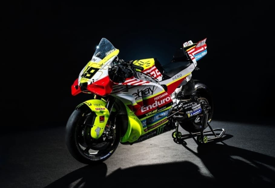 Pertamina Enduro VR46 Racing Team Resmi Meluncurkan Livery Khusus Indonesia di Jakarta
