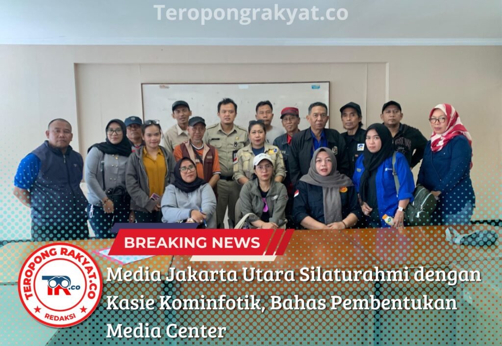 Portal Berita Indonesia dan Dunia Terkini Hari Ini, Update Harian Terbaru, Terlengkap, Tajam, Aktual dan Berimbang. Media Jakarta Utara Silaturahmi dengan Kasie Kominfotik, Bahas Pembentukan Media Center - Teropong Rakyat
