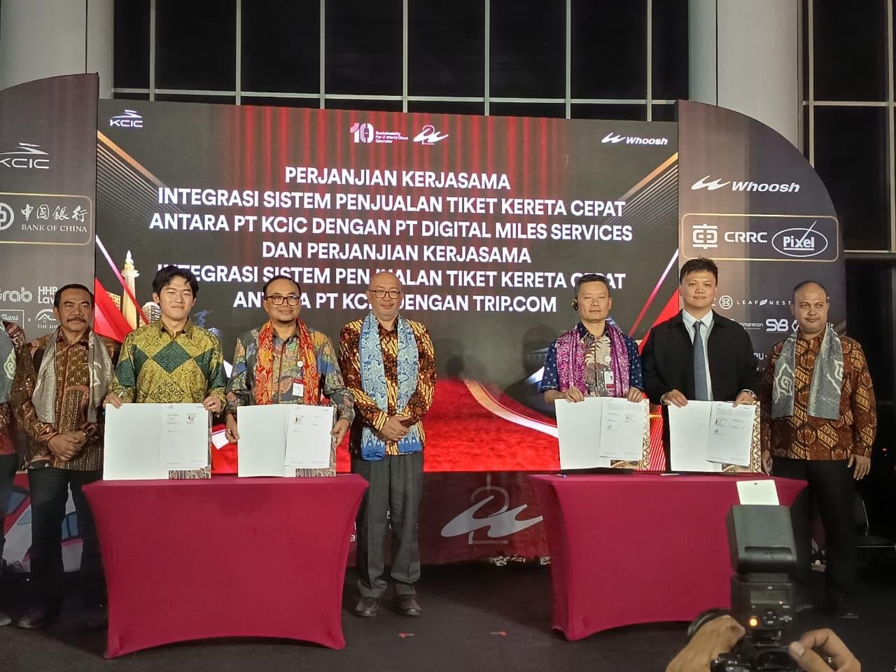 Trip.com dan Whoosh Jalin Kerjasama untuk Memperkenalkan Kereta Cepat Indonesia ke Dunia