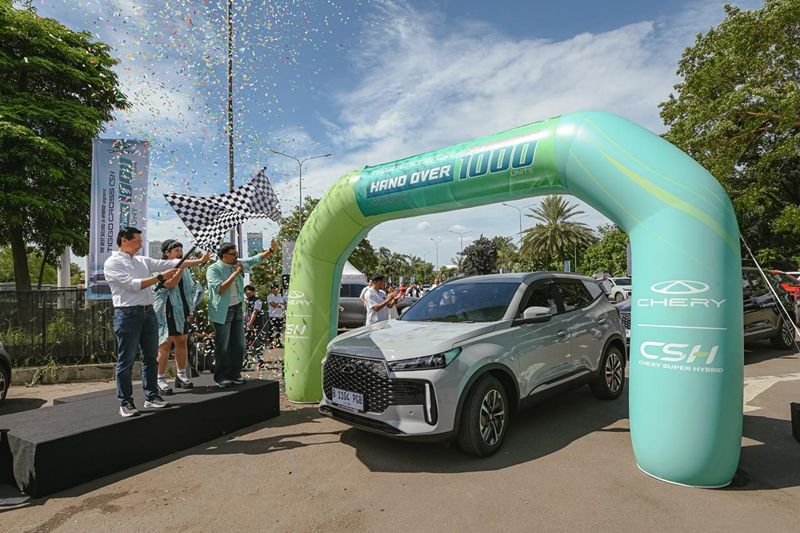 Chery Lakukan Serah Terima 1.000 Tiggo Unit Cross CSH, Kukuhkan Dominasi Hybrid - Teropong Rakyat