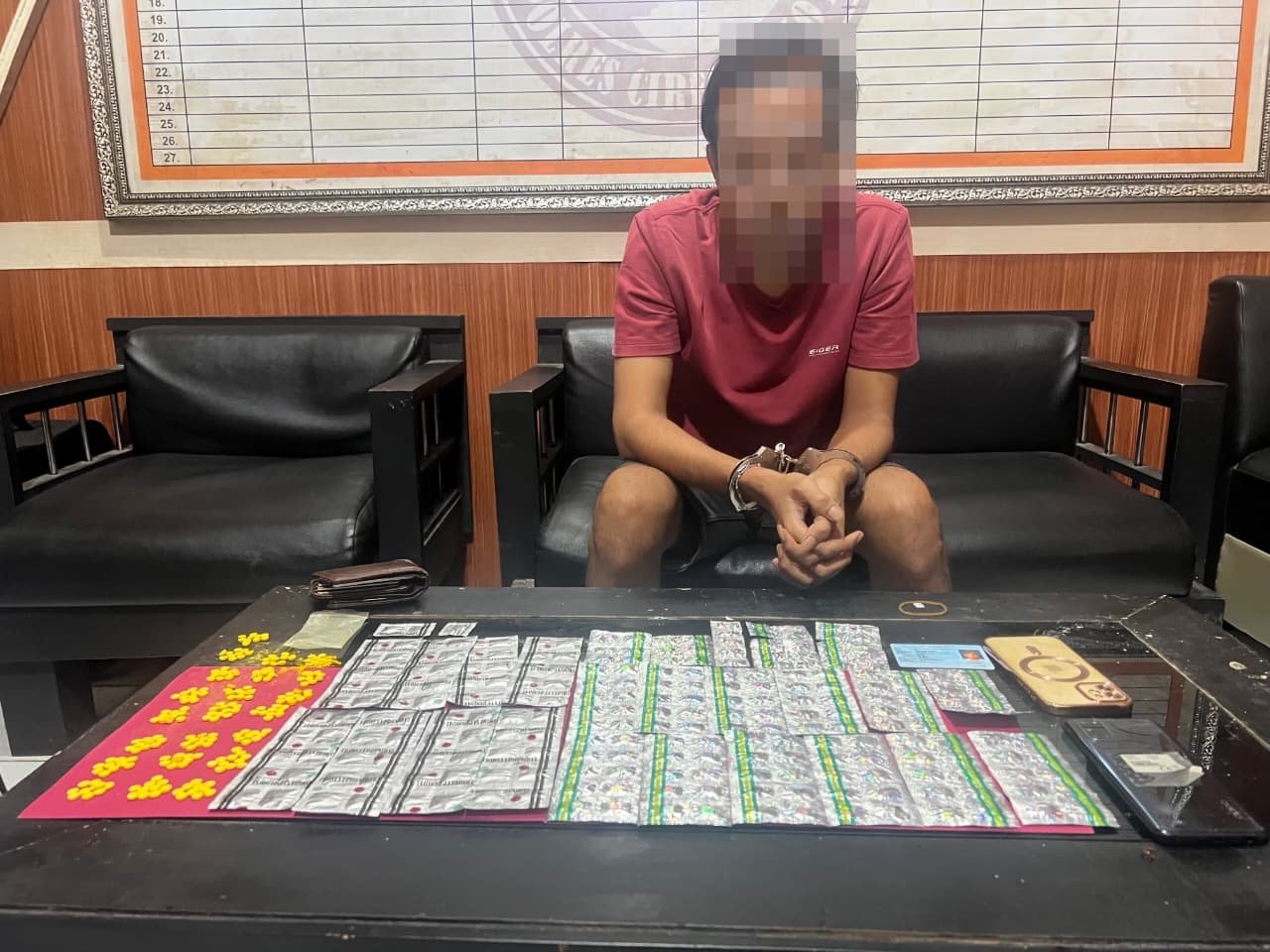 Sat Narkoba Polres Cirebon Kota Amankan Pengedar Obat Tanpa Izin di Kedawung