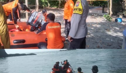 Polres Malang dan Tim SAR Gabungan Lanjutkan Pencarian Ibu dan Anak Hanyut di Sungai Glidik - Teropong Rakyat