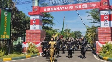 Semarak Harmoni di Kabupaten Making : Kodim 0818 Gelar Piala Bergilir Kanjuruhan Drumcorps Symphony