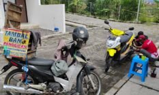 Sosok Sugianto Warga Kelurahan Temas, Sejak 2021 Berprofesi Sebagai Tukang Tambal Ban Online