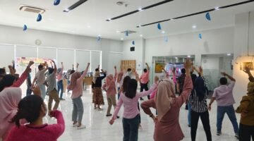 BRI BO Jakarta Daan Mogot Gelar Senam Bersama