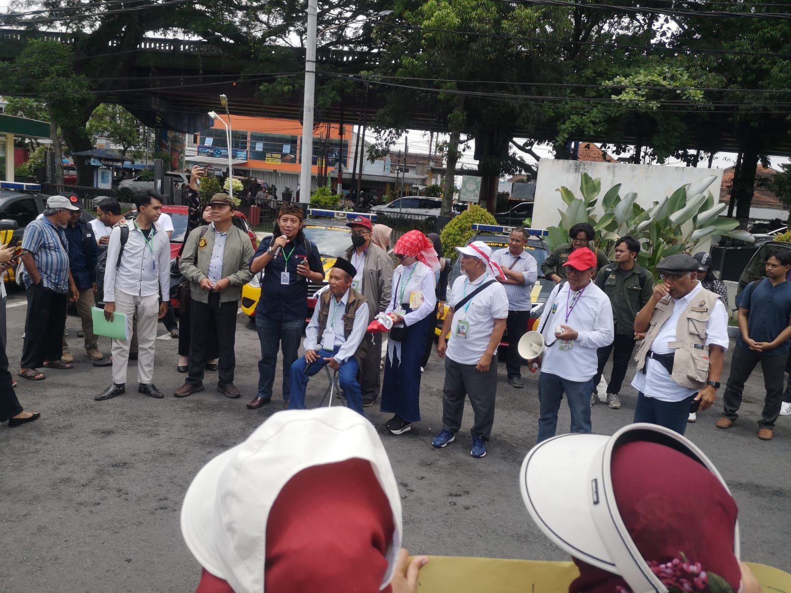 Sidang Perdana Perkara Griya Shanta Didukung Ratusan Aksi Masa, Tergugat Mangkir