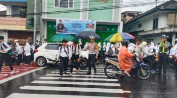 Operasi Zebra Semeru 2025 Dimulai, Sat Lantas Polres Batu Prioritaskan Perlindungan Pejalan Kaki