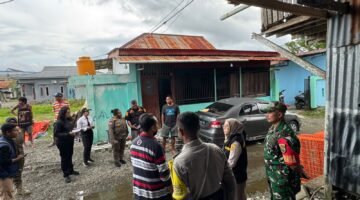 Tindaklanjuti Aduan Warga, Babinsa Koramil Timika Dampingi Tim Gabungan Lakukan Peninjauan Kandang Ayam