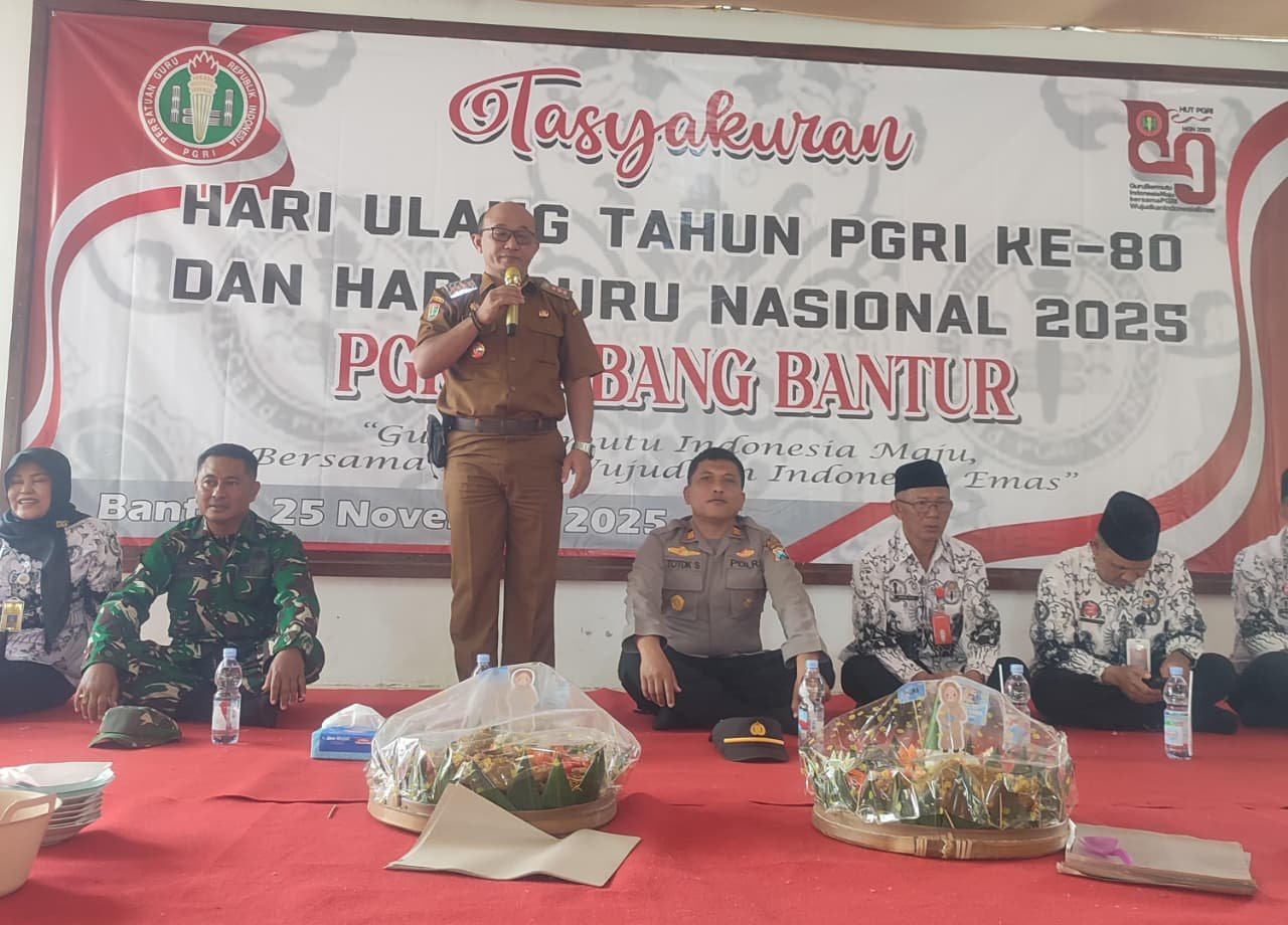 HUT PGRI & Hari Guru di Bantur: Momentum Tingkatkan Profesionalitas Pendidik