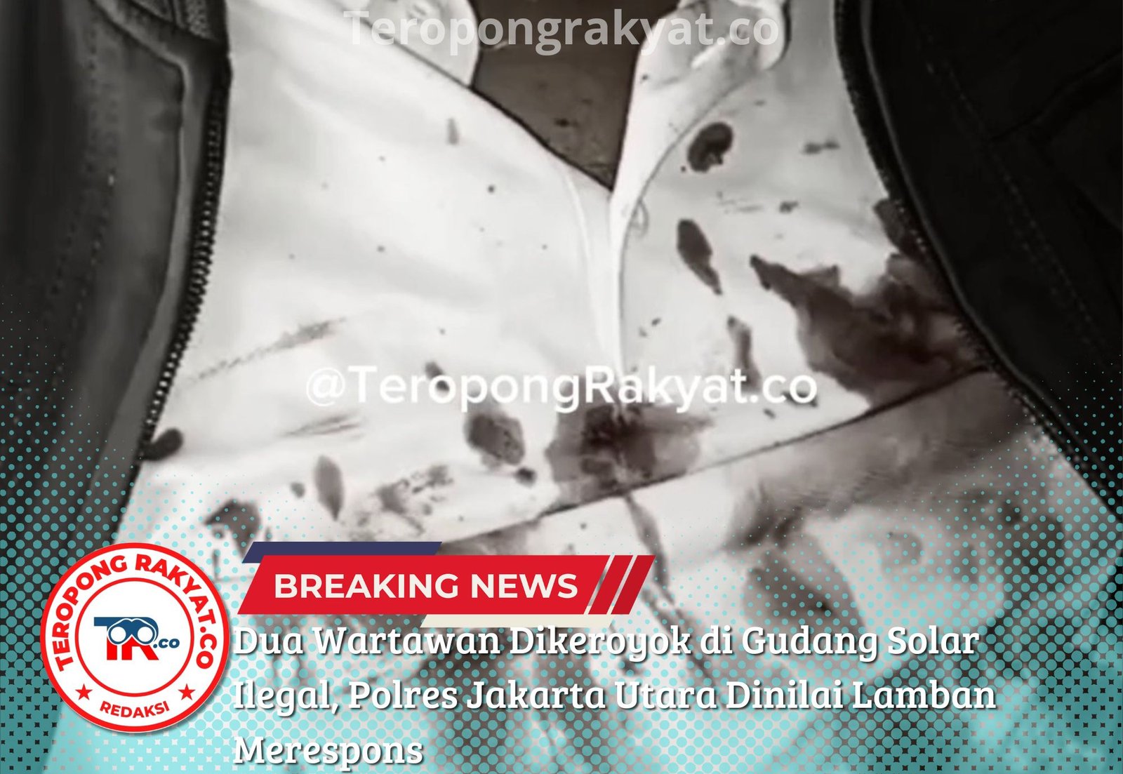 Dua Wartawan Dikeroyok di Gudang Solar Ilegal, Polres Jakarta Utara Dinilai Lamban Merespons