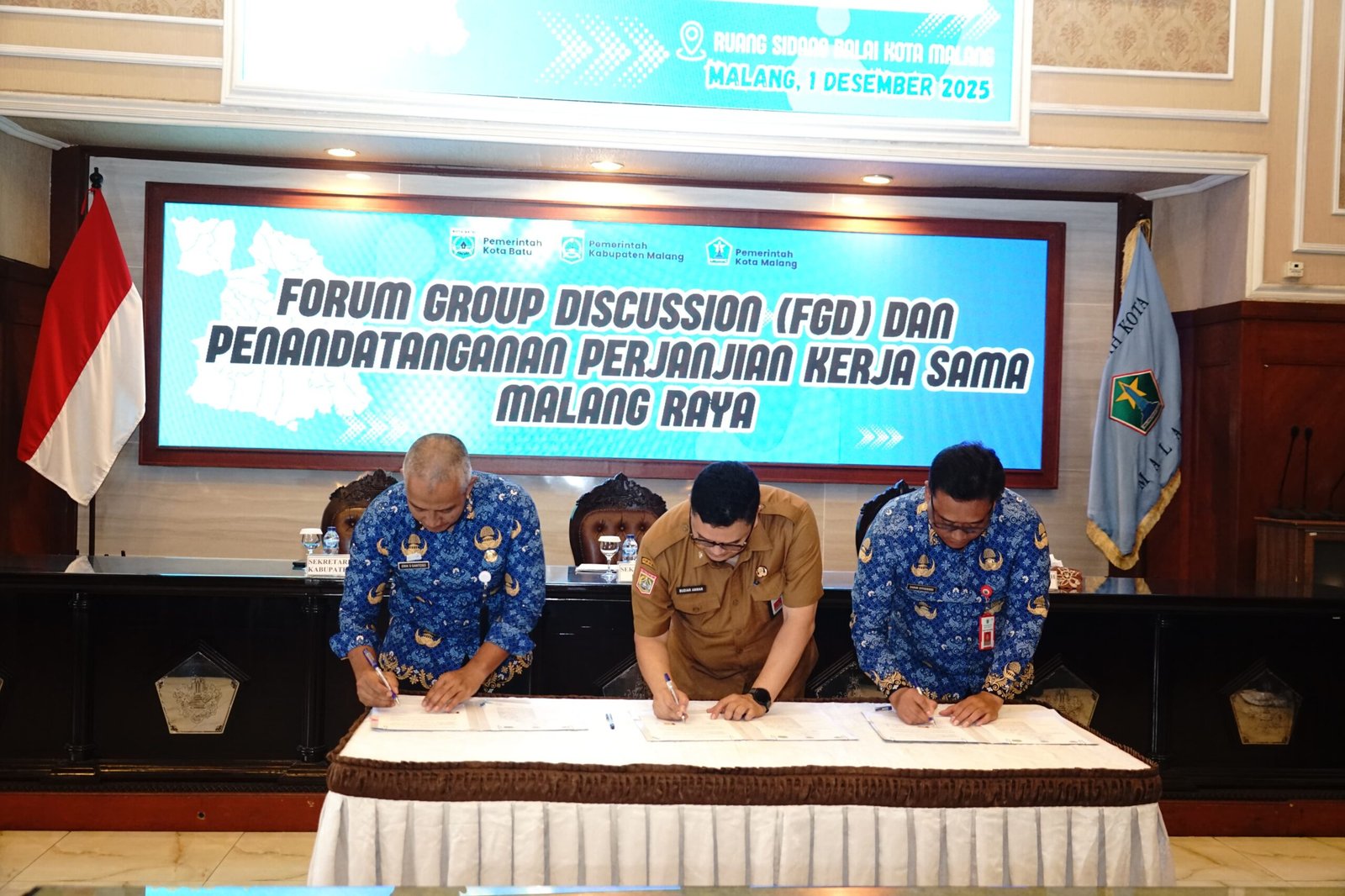 Forum Group Discussion dan Penandatanganan Kerja Sama Malang Raya