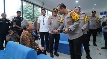 Kunjungi Polres Jakut, Kapolda Apresiasi Pelayanan dan Siagakan Aksi Desember