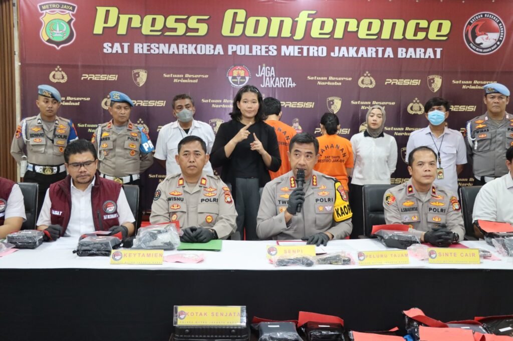 Pasutri Kurir Sabu 19 Kg Ditangkap Polsek Kalideres, Jaringan Pekanbaru–Jakarta Terbongkar - Teropong Rakyat