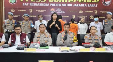 Pasutri Kurir Sabu 19 Kg Ditangkap Polsek Kalideres, Jaringan Pekanbaru–Jakarta Terbongkar