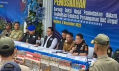 Bea Cukai Malang dan Pemerintah Kota Malang Kembali Gelar Pemusnahan Barang Hasil Penindakan