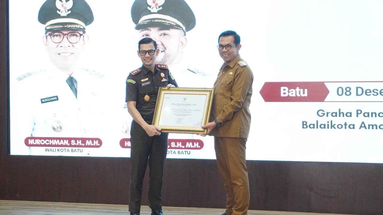 Kejaksaan Negeri Batu Kembali Menorehkan Prestasi Pada Momen Hari Anti Korupsi Se-Dunia Tahun 2025