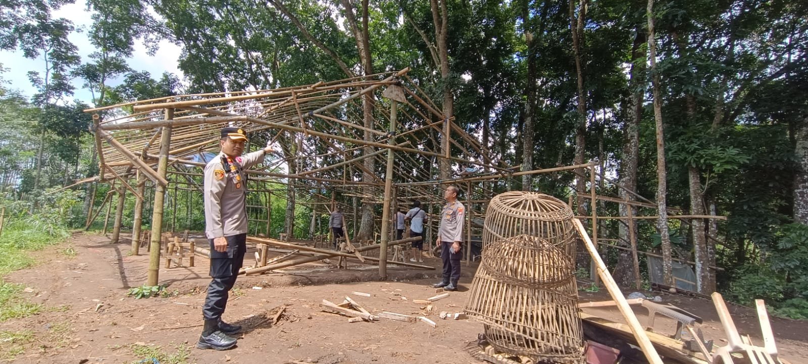 Dapat Laporan Warga, Polisi Gerebek Lokasi Sabung Ayam di Singosari