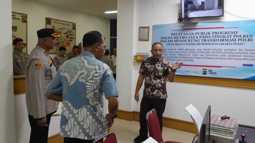Puslitbang Polri Laksanakan Penelitian Fungsi Pembinaan dan Operasional di Polsek Kemayoran - Teropong Rakyat