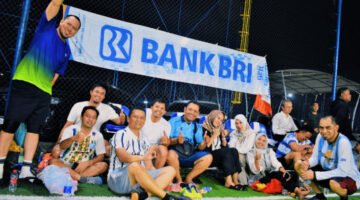 BRILian di Lapangan, Juara di Pelayanan! Semarak Mini Soccer Sambut HUT BRI ke-130