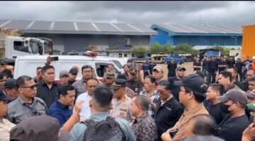Suasana tegang namun penuh muatan hukum menyelimuti pertemuan yang digelar di lokasi sengketa lahan hari ini.