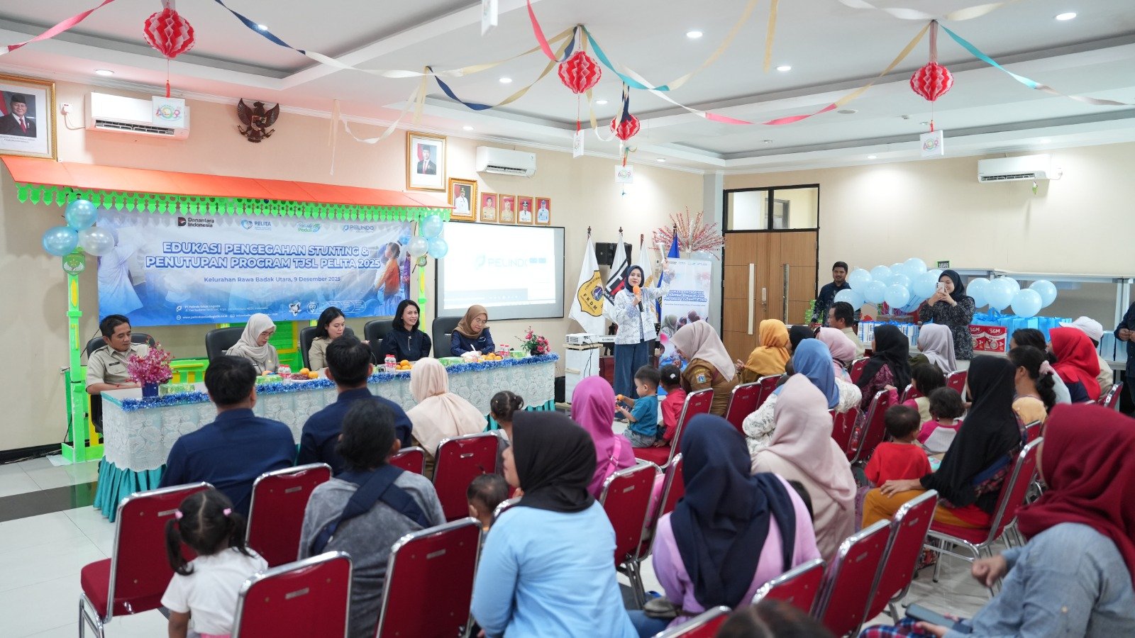 Pelindo Solusi Logistik Bantu Balita di Rawa Badak Utara Lulus Stunting melalui TJSL Pelita - Teropong Rakyat