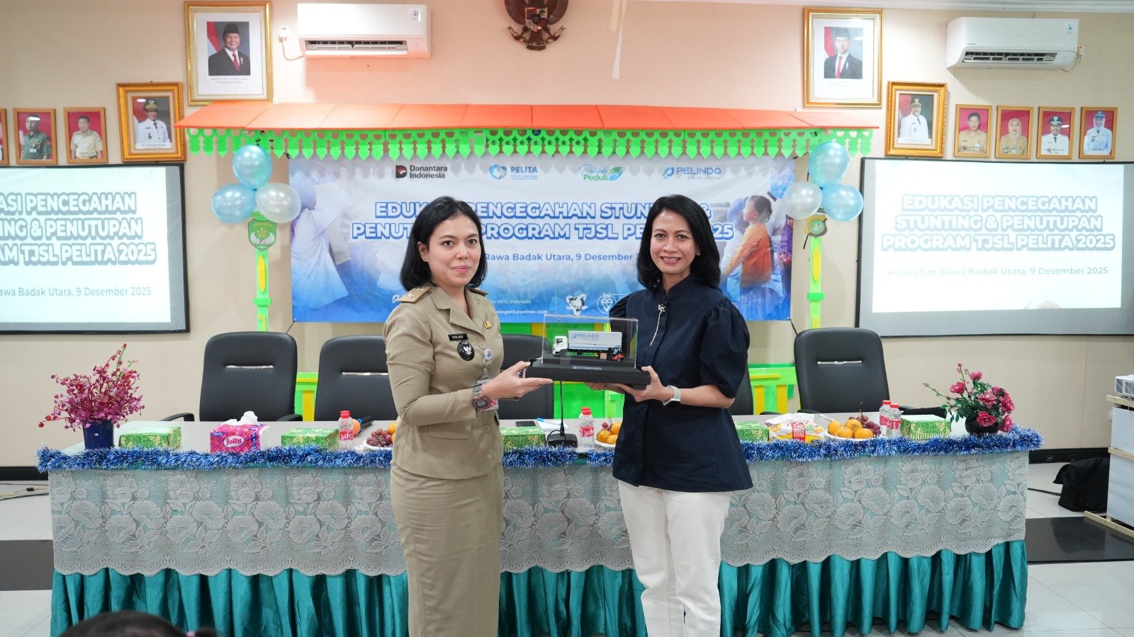 Pelindo Solusi Logistik Bantu Balita di Rawa Badak Utara Lulus Stunting melalui TJSL Pelita - Teropong Rakyat